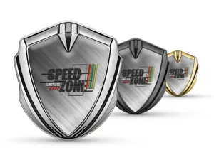 Custom Metal Emblems Minimal Style Universal